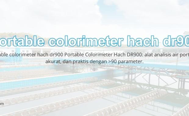 Portable colorimeter hach dr900